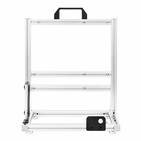 METALFISH BlockCase Aluminum Open Frame PC Case – Supports ATX/M-ATX, 240mm Radiator, Horizontal GPU Mount - Image 2