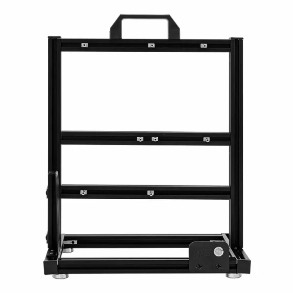 METALFISH BlockCase Aluminum Open Frame PC Case – Supports ATX/M-ATX, 240mm Radiator, Horizontal GPU Mount - Image 3