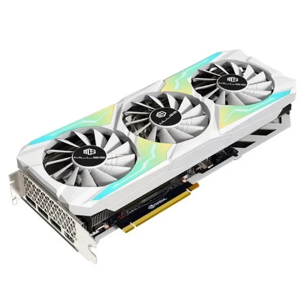 USED RTX 3080 10GB Graphics Card GDDR6X 320 Bit PCI-E 4.0×16 8+8Pin NVIDIA GPU RGB Lighting Gaming Video Card Placa De Video - Image 4