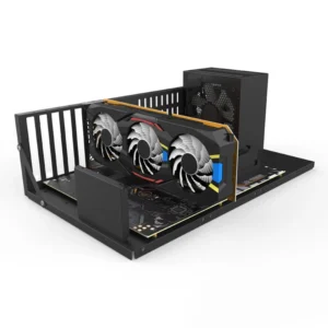 Open Air Mining Frame Rig | ATX/EATX Thickened GPU Chassis Case for Crypto Mining – Steel Motherboard Bracket & Cooling Rack