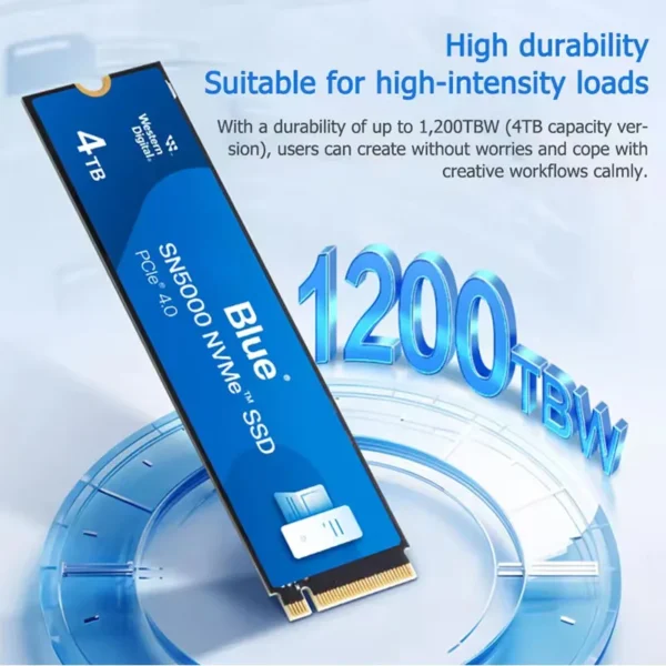 WD SN5000 NVMe SSD – 500GB / 1TB / 2TB – M.2 2280 Internal Solid State Drive up to 5150MB/s - Image 3