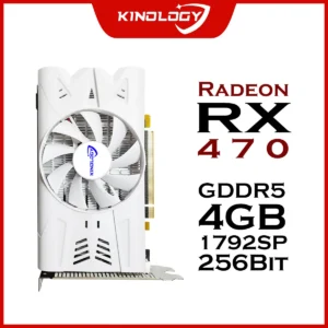 NEW Kinology RX 470 4GB GDDR5 Graphics Card – Budget Gaming Beast