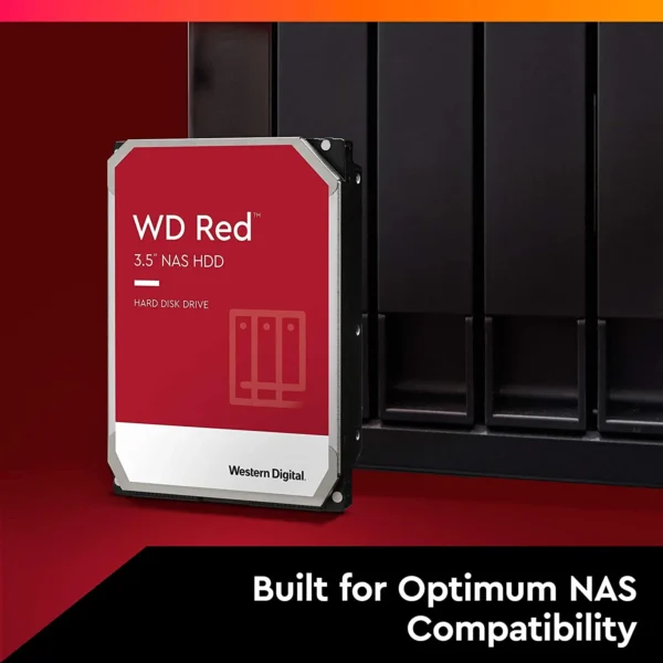 WD Red NAS Internal Hard Drive 1TB–6TB – 3.5" SATA 6Gb/s 64MB Cache, 5400/7200RPM – Reliable 24/7 NAS Storage - Image 2