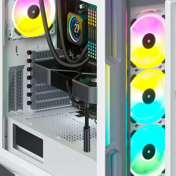 Adjustable Aluminum GPU Support Bracket | Anti-Sag Telescopic Holder for ITX/ATX PC Builds – Magnetic Base, Multiple Models & Colors - Image 2